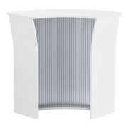 Стойка ресепшн угловая IMAGO 93,5x93,5, белый