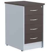 Тумба приставная IMAGO, венге магия/металлик