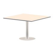 Конференц стол ПРГ-6 клен мультиплекс/Белый 1200х1200