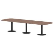 Конференц стол ПРГ-7 Ясень Шимо/Антрацит 3600х1200