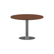 Конференц стол ПРГ-100 Орех Французский/Алюминий D1000