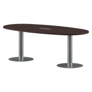 Конференц стол ПРГ-3 Венге Магия/Алюминий 2200х1100