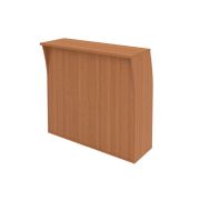 Стойка ресепшн IMAGO 124x51, груша ароза