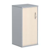 Шкаф низкий левый IMAGO, клен мультиплекс/металлик