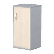 Шкаф низкий правый IMAGO, клен мультиплекс/металлик