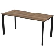 Стол рабочий АРГЕНТУМ 140х73 см, дуб сафари/антрацит