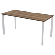 Стол рабочий АРГЕНТУМ 120х73 см, дуб сафари/белый