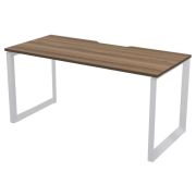 Стол рабочий АРГЕНТУМ 140х73 см, дуб сафари/белый