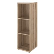 Стеллаж средний узкий АРГЕНТУМ, дуб сафари