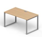 Стол рабочий LAVORO 120х80 см, акация/алюминий