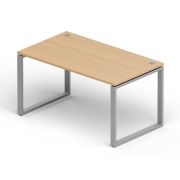 Стол рабочий LAVORO 140х80 см, акация/алюминий