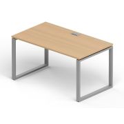 Стол рабочий LAVORO 160х80 см, акация/алюминий