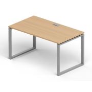 Стол руководителя LAVORO 200х80 см, акация/алюминий