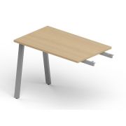 Брифинг-приставка LAVORO 100х60 см, акация/алюминий