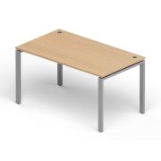 Стол рабочий LAVORO 160х80 см, акация/алюминий