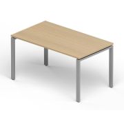 Стол для переговоров LAVORO 200х80 см, акация/алюминий