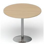 Стол для переговоров LAVORO 90х90 см, акация/алюминий