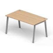Стол рабочий LAVORO 160х80 см, акация/алюминий