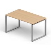 Стол рабочий LAVORO 160х80 см, акация/алюминий