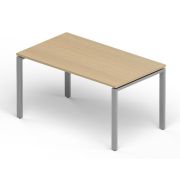 Стол для переговоров LAVORO 160х80 см, акация/алюминий