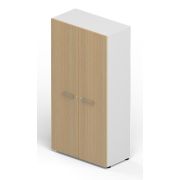 Шкаф высокий LAVORO, акация/белый