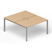 Бенч-система LAVORO 140х165 см, акация/алюминий