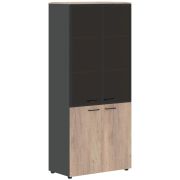 Шкаф комбинированный JAY JHC 85.7, дуб каньон/антрацит, 856х452х1949 мм