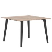 Конференц стол JAY JCT 1111, дуб каньон/антрацит, 1100х1100х750 мм