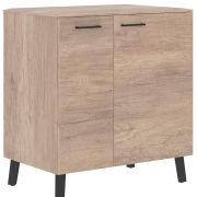 Тумба под фригобар JAY JGR 8655, дуб каньон/антрацит, 860х550х940 мм