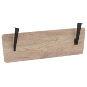 Фронтальная панель подвесная JAY JDST 1130, дуб каньон/антрацит, 1130х18х300 мм