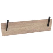 Фронтальная панель подвесная JAY JDST 1530, дуб каньон/антрацит, 1500х18х300 мм