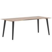 Стол руководителя JAY JST 2090, дуб каньон/антрацит, 2000х900х750 мм