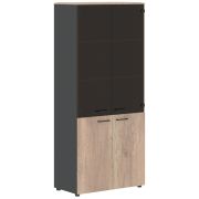 Шкаф комбинированный JAY JHC 85.2, дуб каньон/антрацит, 856х452х1949 мм