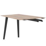 Брифинг-приставка JAY JB 1297, дуб каньон/антрацит, 1200х900/700х750 мм