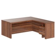 Стол руководителя ZENN, 180х190, Орех Даллас