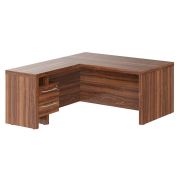 Стол руководителя ZENN, 160х190, Орех Даллас