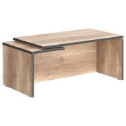 Стол руководителя левый TORR 180x90 см, дуб каньон