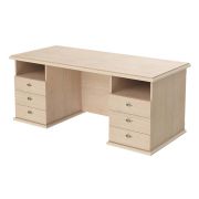 Стол руководителя RAUT 180x80, бук тиара