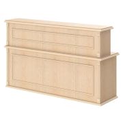 Стойка-ресепшн прямая RAUT 200 см, бук тиара