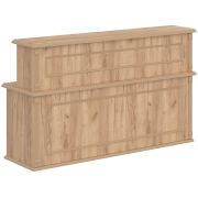 Стойка-ресепшн прямая RAUT 200 см, Дуб Бофорд