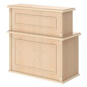 Стойка-ресепшн прямая RAUT 120 см, бук тиара