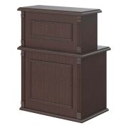 Стойка-ресепшн прямая RAUT 90 см, венге магия