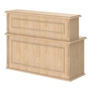 Стойка-ресепшн прямая RAUT 160 см, дуб девон