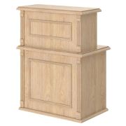 Стойка-ресепшн прямая RAUT 90 см, дуб девон