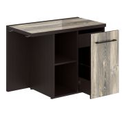 Тумба приставная MORRIS, 100х55, Дуб Базель/Венге Магия