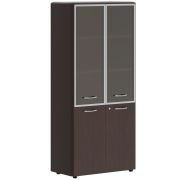 Шкаф комбинированный с замком DIONI DHC 85.7(Z), венге магия