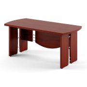 Стол руководителя BORN 170x80 см, бургунди