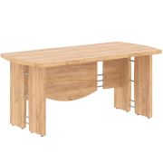 Стол руководителя BORN 170x80 см, Дуб Бофорд