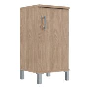 Шкаф низкий с замком BORN, дуб девон