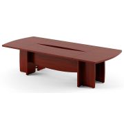 Стол для переговоров BORN 300x130 см, бургунди